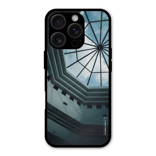 Rooftop Perspective Shockproof Hybrid Protection (Metal + TPU) Back Case Cover