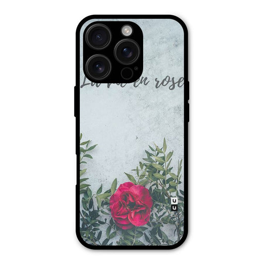 Rose Life Shockproof Hybrid Protection (Metal + TPU) Back Case Cover
