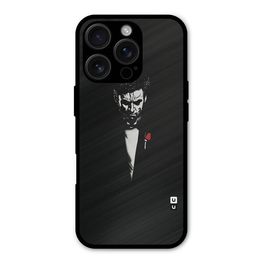 Rose Man Shockproof Hybrid Protection (Metal + TPU) Back Case Cover