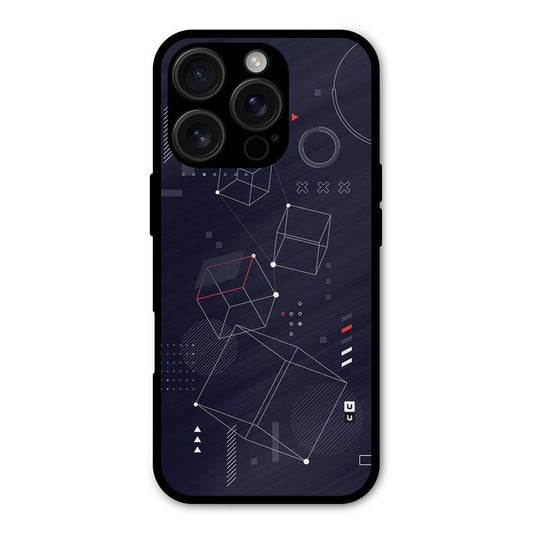 Royal Abstract Shapes Shockproof Hybrid Protection (Metal + TPU) Back Case Cover