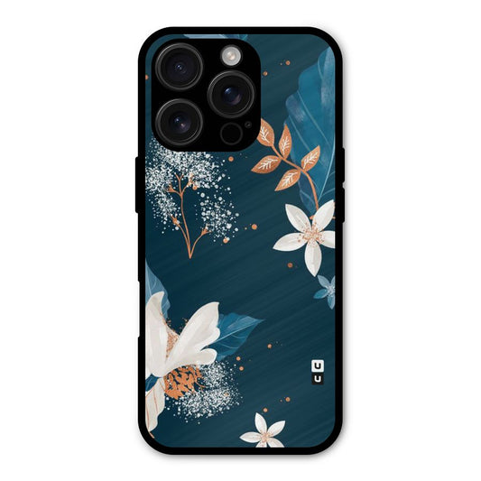 Royal Floral Shockproof Hybrid Protection (Metal + TPU) Back Case Cover
