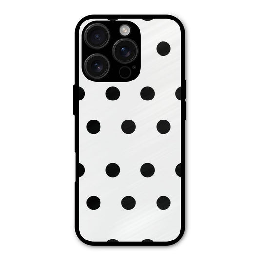 Royal Polka Dots Shockproof Hybrid Protection (Metal + TPU) Back Case Cover