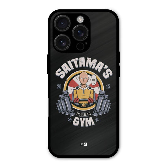 Saitama Gym Shockproof Hybrid Protection (Metal + TPU) Back Case Cover