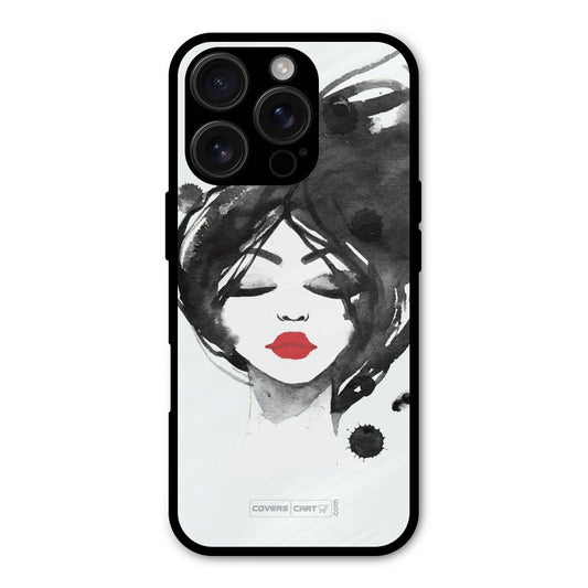 Sassy Girl Shockproof Hybrid Protection (Metal + TPU) Back Case Cover