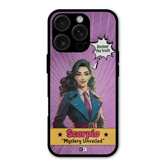 Scorpio Mystery Shockproof Hybrid Protection (Metal + TPU) Back Case Cover