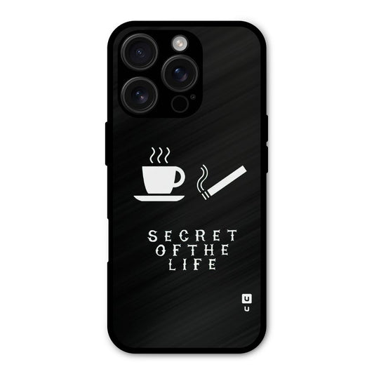 Secrate of Life Shockproof Hybrid Protection (Metal + TPU) Back Case Cover