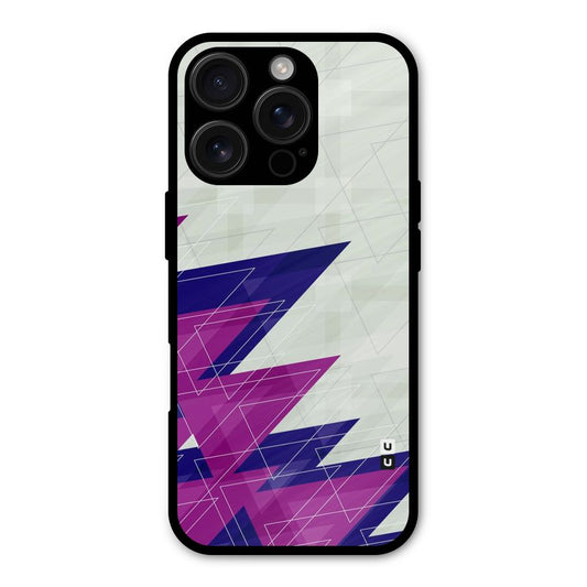 Sharp Abstract Design Shockproof Hybrid Protection (Metal + TPU) Back Case Cover
