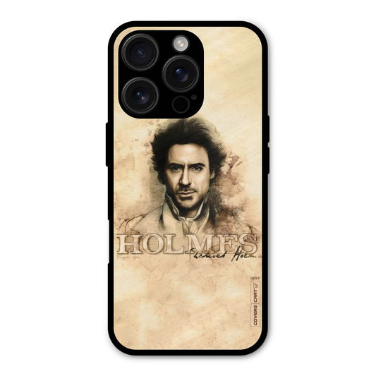 Sherlock Holmes Fan Art Shockproof Hybrid Protection (Metal + TPU) Back Case Cover