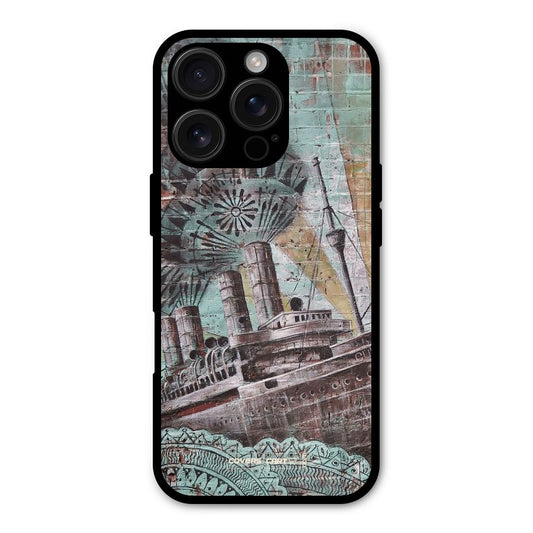 Ship Art Shockproof Hybrid Protection (Metal + TPU) Back Case Cover