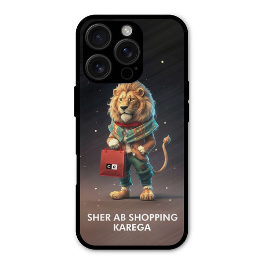 Shopping Sher Shockproof Hybrid Protection (Metal + TPU) Back Case Cover