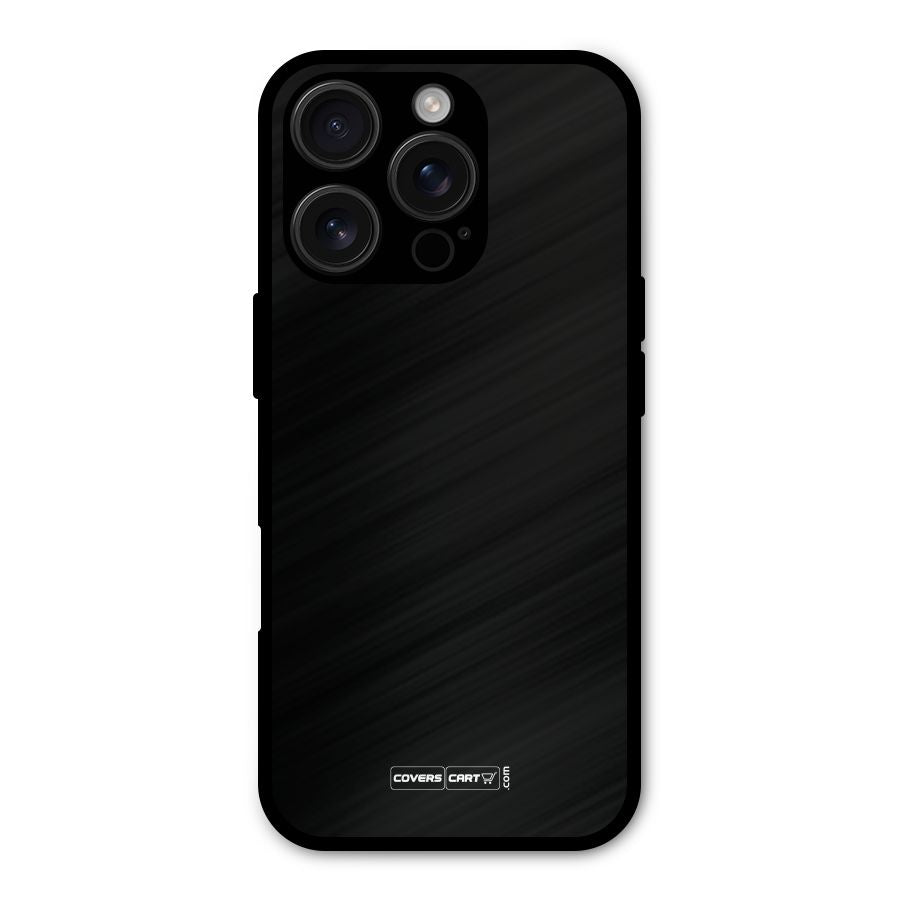 Simple Black Shockproof Hybrid Protection (Metal + TPU) Back Case Cover