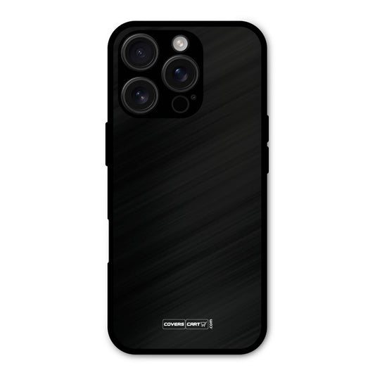 Simple Black Shockproof Hybrid Protection (Metal + TPU) Back Case Cover