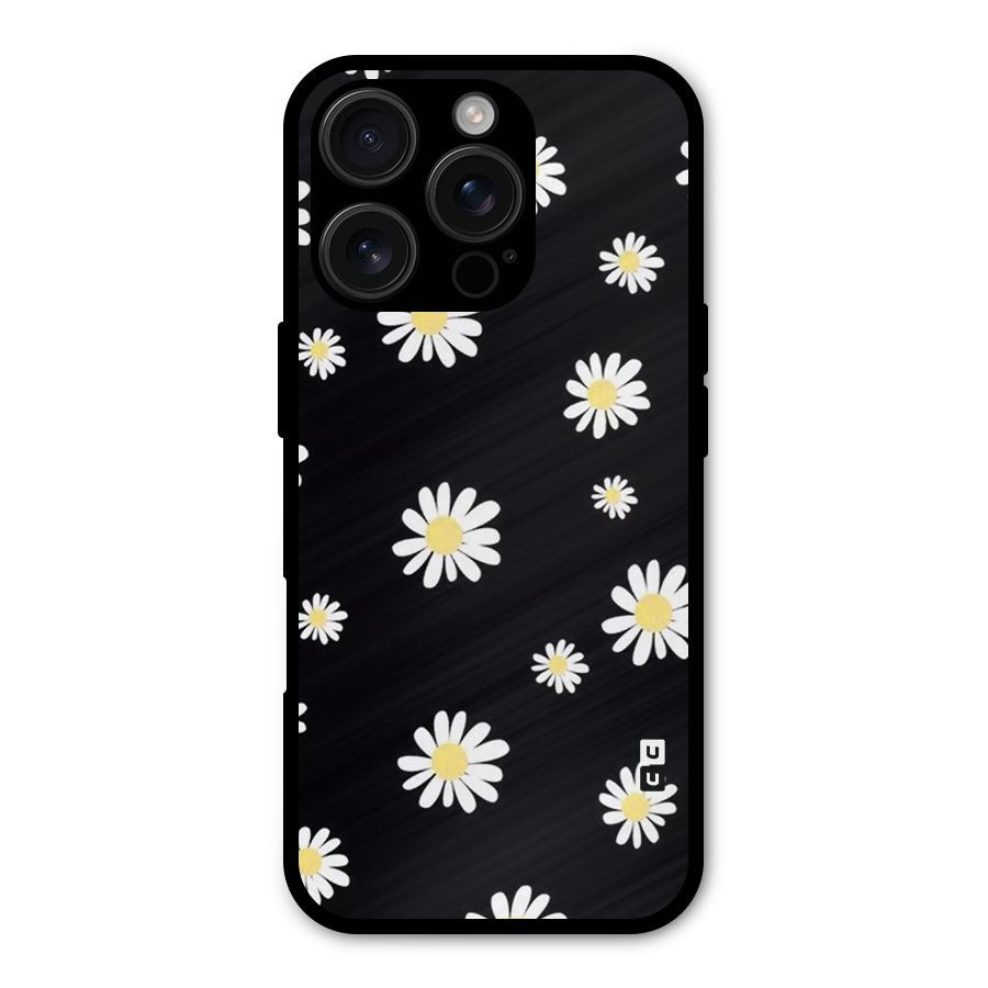 Simple Sunflowers Pattern Shockproof Hybrid Protection (Metal + TPU) Back Case Cover