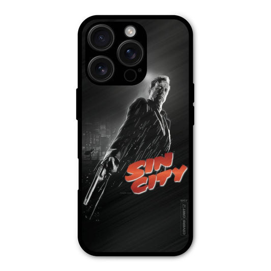 Sin City Shockproof Hybrid Protection (Metal + TPU) Back Case Cover
