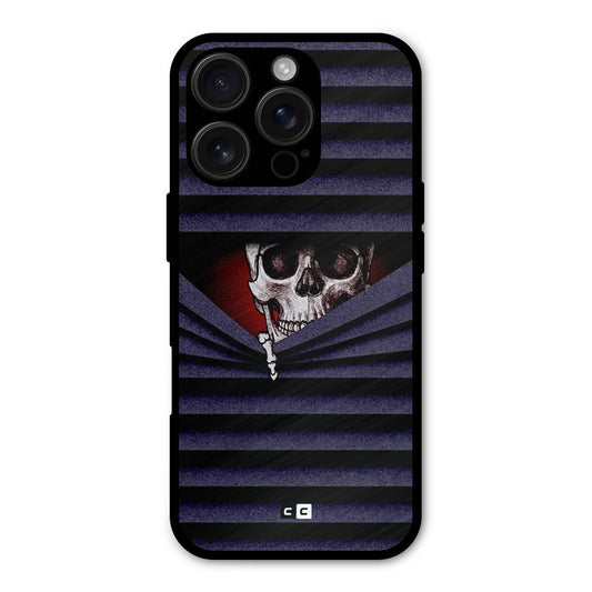 Skull Peak Shockproof Hybrid Protection (Metal + TPU) Back Case Cover