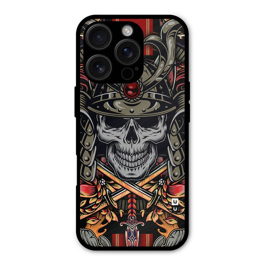 Skull Swords Snakes Shockproof Hybrid Protection (Metal + TPU) Back Case Cover
