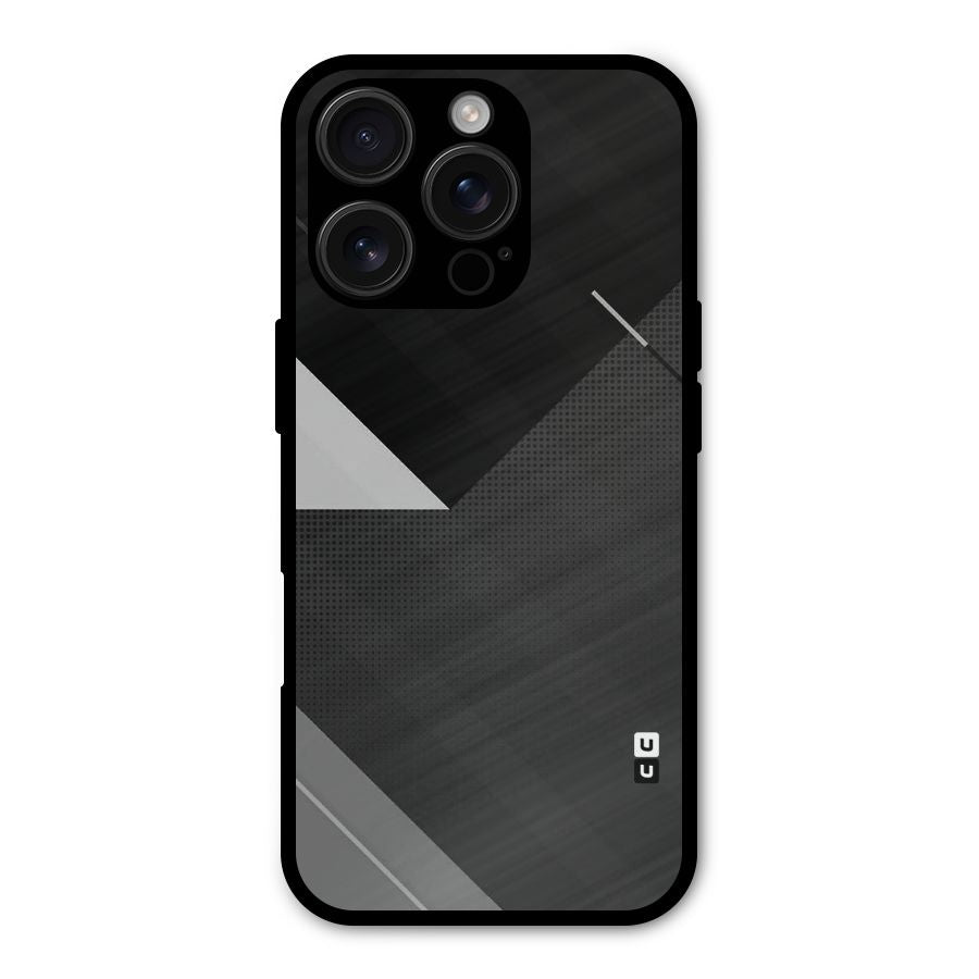 Slant Grey Shockproof Hybrid Protection (Metal + TPU) Back Case Cover