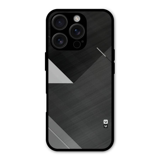 Slant Grey Shockproof Hybrid Protection (Metal + TPU) Back Case Cover