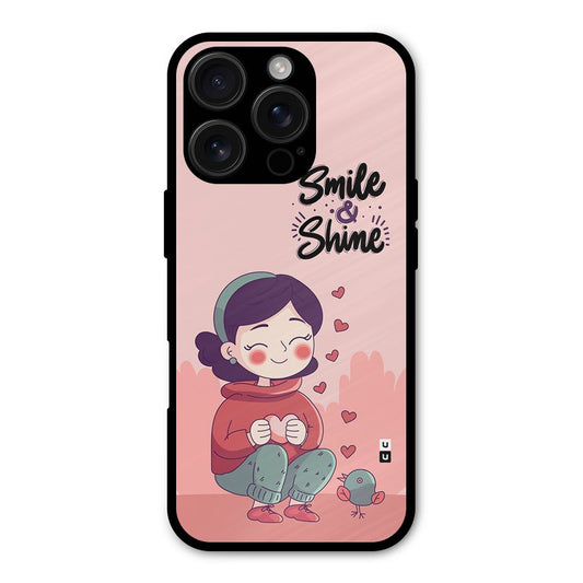 Smile And Shine Shockproof Hybrid Protection (Metal + TPU) Back Case Cover