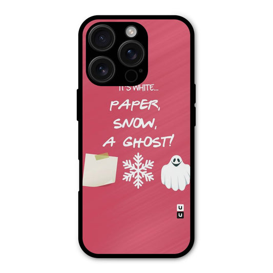 Snow Paper Shockproof Hybrid Protection (Metal + TPU) Back Case Cover