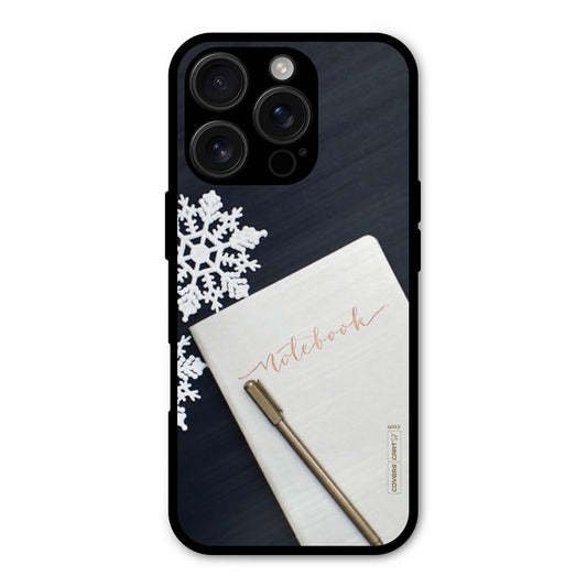 Snowflake Notebook Shockproof Hybrid Protection (Metal + TPU) Back Case Cover