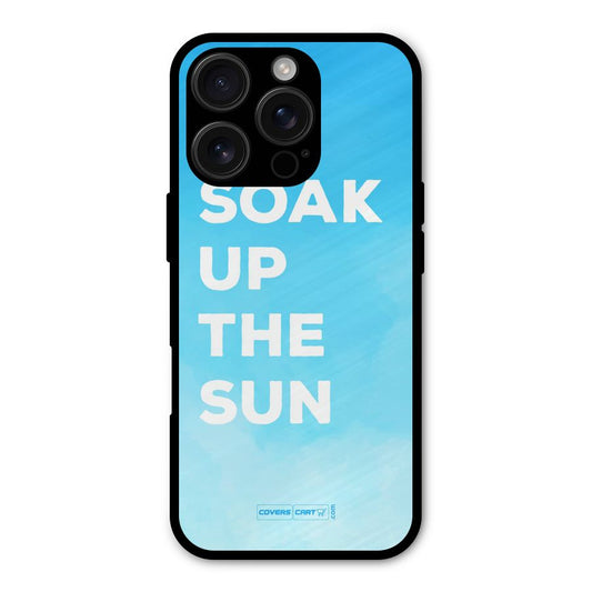 Soak Up The Sun Shockproof Hybrid Protection (Metal + TPU) Back Case Cover