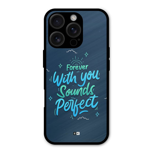 Sounds Perfect Shockproof Hybrid Protection (Metal + TPU) Back Case Cover