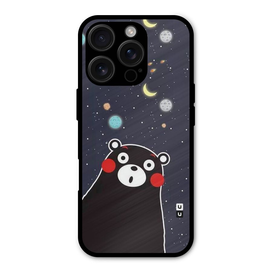 Space Bear Shockproof Hybrid Protection (Metal + TPU) Back Case Cover