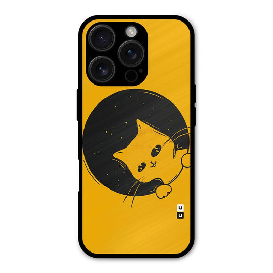 Space Cat Shockproof Hybrid Protection (Metal + TPU) Back Case Cover