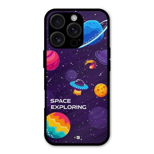 Space Exploring Shockproof Hybrid Protection (Metal + TPU) Back Case Cover