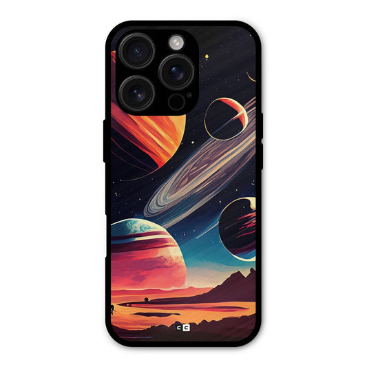 Space Planets Shockproof Hybrid Protection (Metal + TPU) Back Case Cover