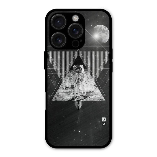 Space Triangle Abstract Shockproof Hybrid Protection (Metal + TPU) Back Case Cover