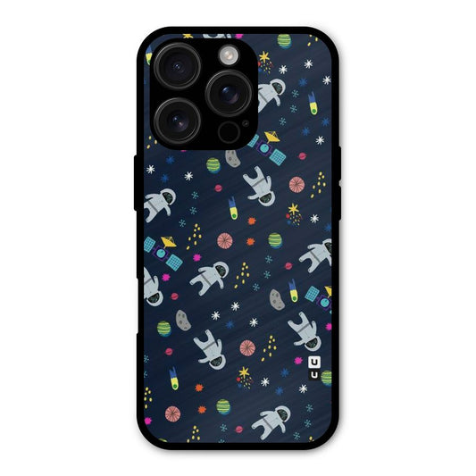 Spaceman Dance Shockproof Hybrid Protection (Metal + TPU) Back Case Cover