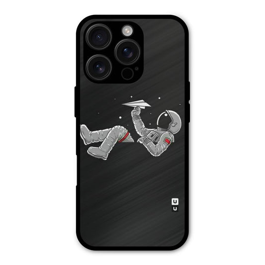 Spaceman Flying Shockproof Hybrid Protection (Metal + TPU) Back Case Cover