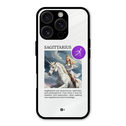 Sparkling Sagittarius Shockproof Hybrid Protection (Metal + TPU) Back Case Cover