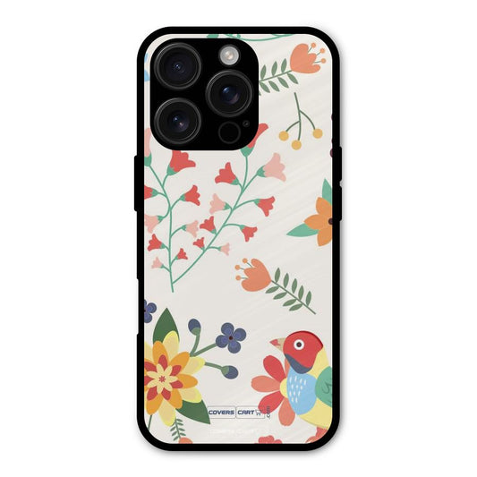 Spring Flowers Shockproof Hybrid Protection (Metal + TPU) Back Case Cover
