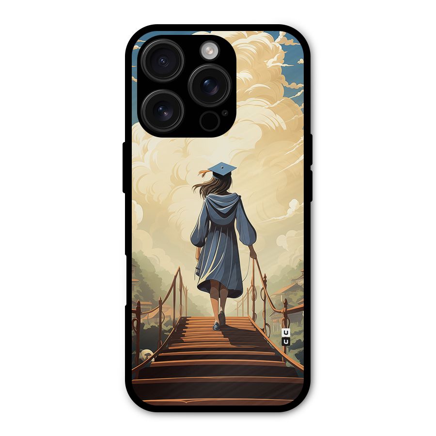 Stair Of Success Shockproof Hybrid Protection (Metal + TPU) Back Case Cover