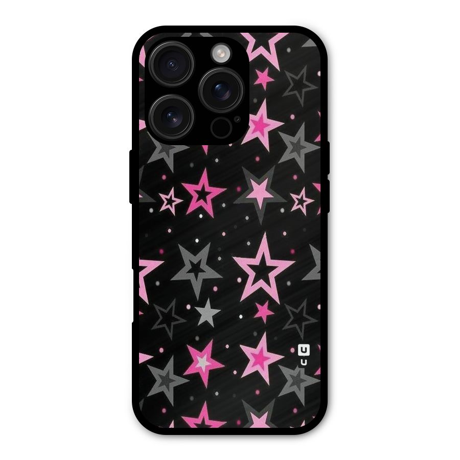 Star Outline Shockproof Hybrid Protection (Metal + TPU) Back Case Cover