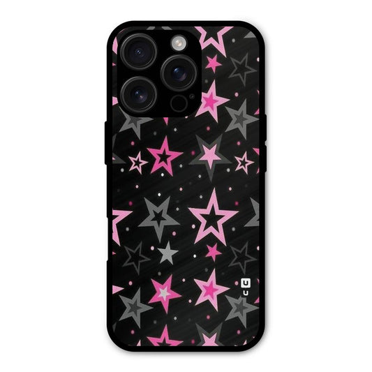 Star Outline Shockproof Hybrid Protection (Metal + TPU) Back Case Cover