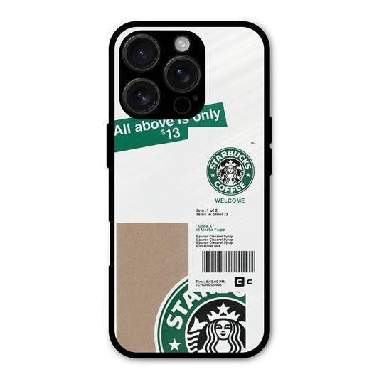Starbucks Coffee Mocha Shockproof Hybrid Protection (Metal + TPU) Back Case Cover