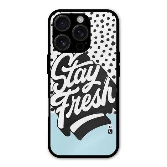 Stay Fresh Shockproof Hybrid Protection (Metal + TPU) Back Case Cover