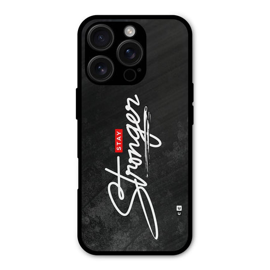 Stay Stronger Shockproof Hybrid Protection (Metal + TPU) Back Case Cover
