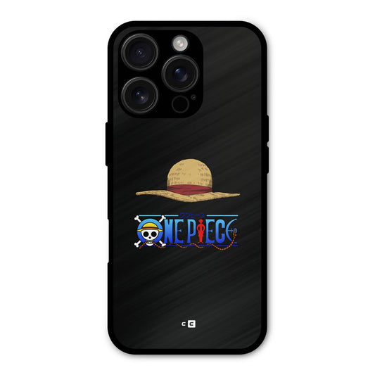 Straw Hat Shockproof Hybrid Protection (Metal + TPU) Back Case Cover