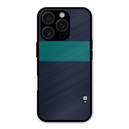 Stripe Block Shockproof Hybrid Protection (Metal + TPU) Back Case Cover