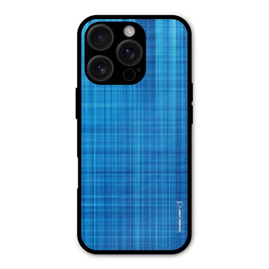 Stripe Blue Abstract Shockproof Hybrid Protection (Metal + TPU) Back Case Cover
