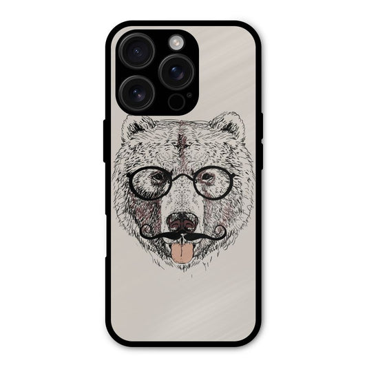 Studious Bear Shockproof Hybrid Protection (Metal + TPU) Back Case Cover