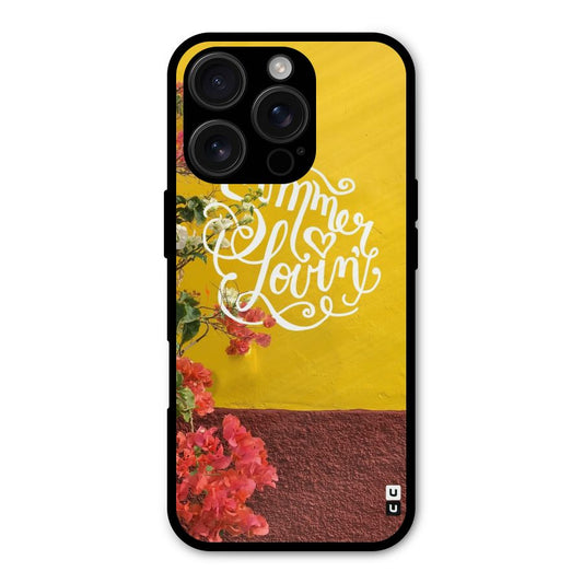 Summer Lovin Shockproof Hybrid Protection (Metal + TPU) Back Case Cover