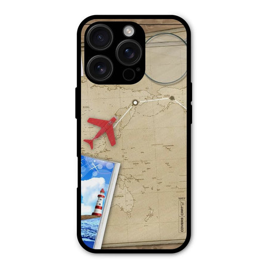 Summer Travel Shockproof Hybrid Protection (Metal + TPU) Back Case Cover
