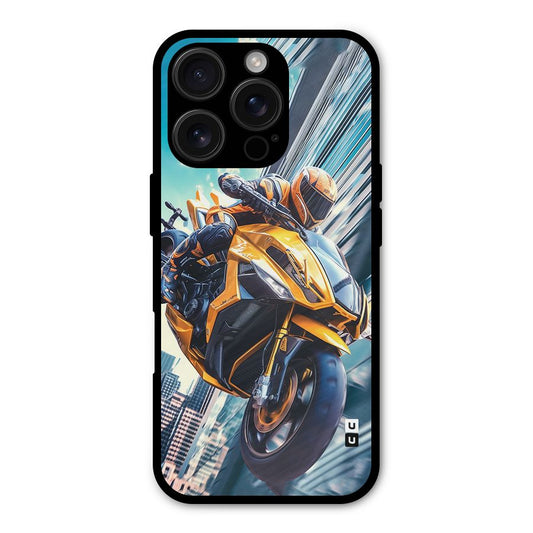 Super Bike Falling Shockproof Hybrid Protection (Metal + TPU) Back Case Cover