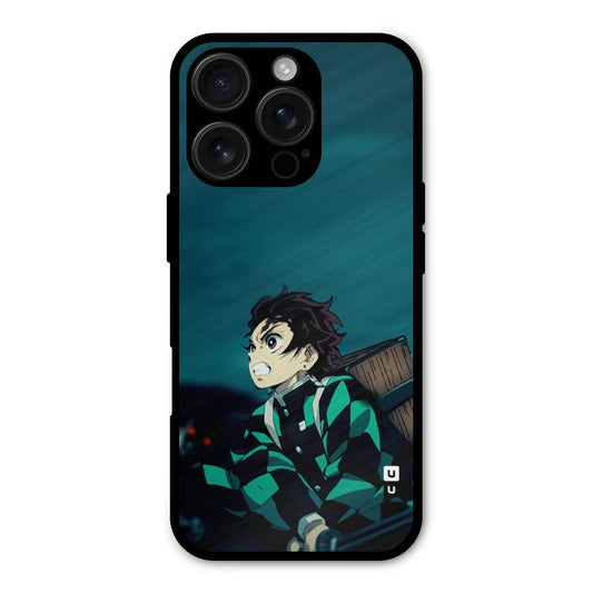 Tanjiro demon slayer Shockproof Hybrid Protection (Metal + TPU) Back Case Cover